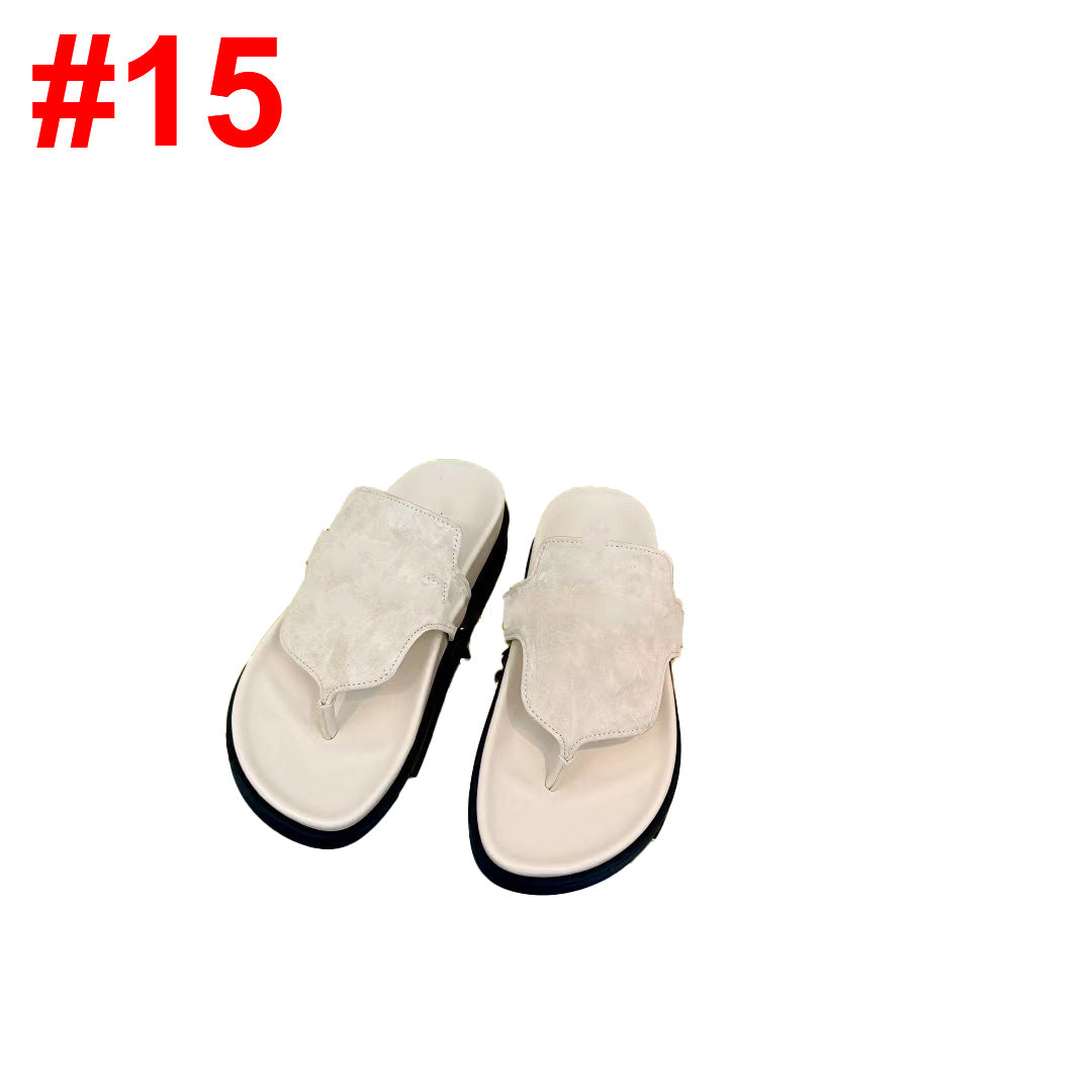 Unisex genuine leather sandals