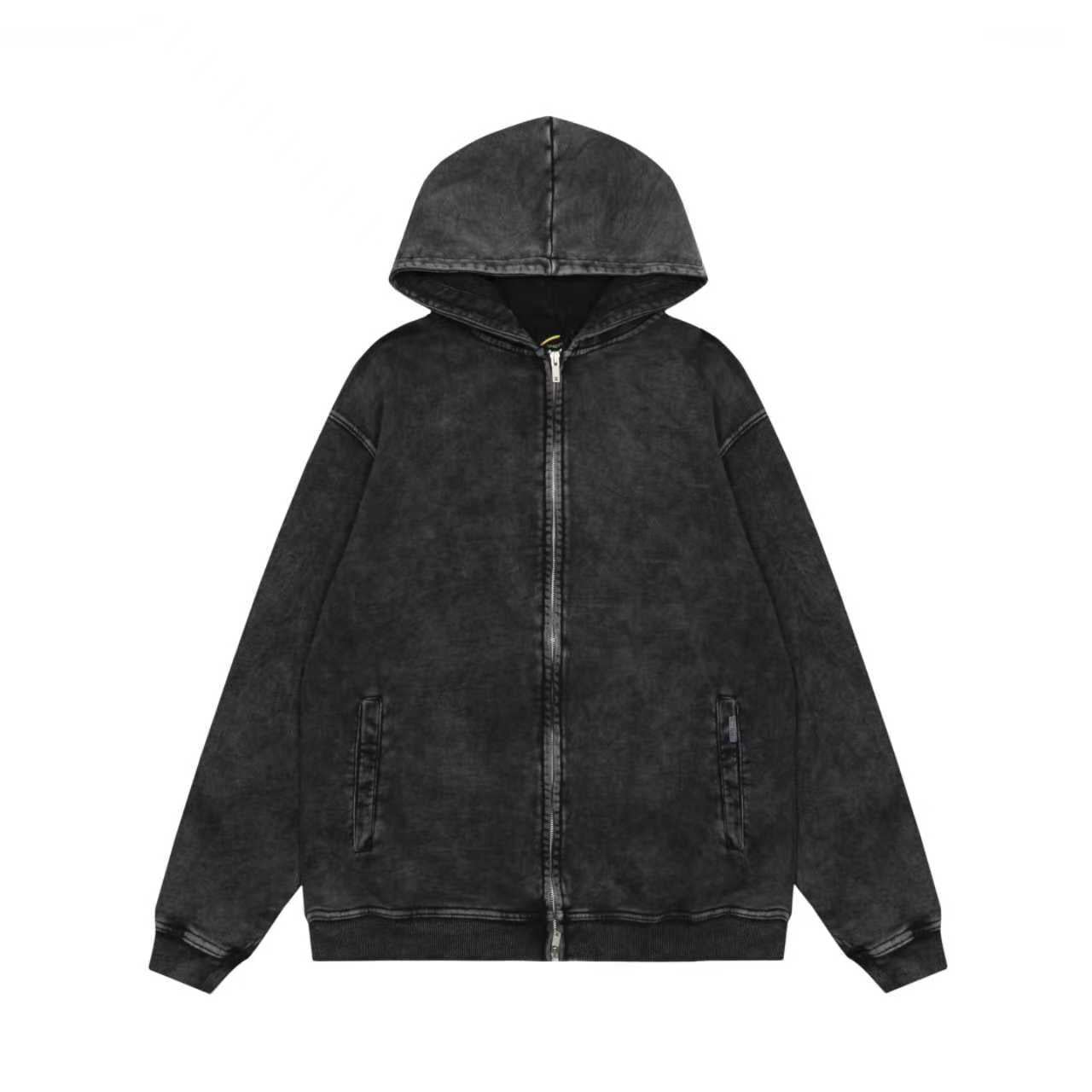 Men's Printed Loose Fleece Hoodie