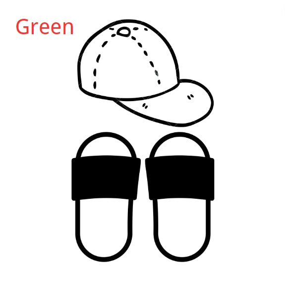 Slippers and Hats