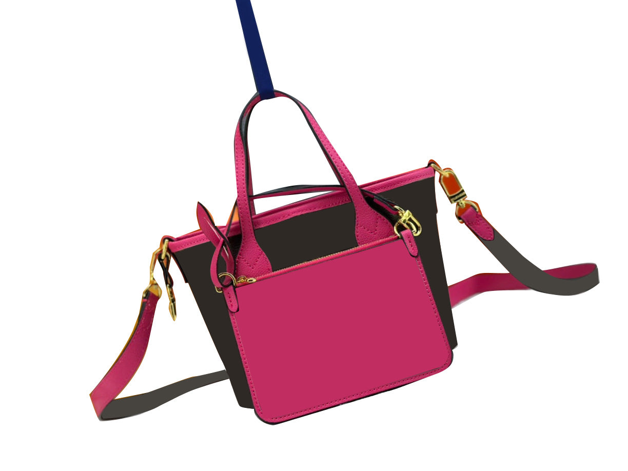 Rose Red Bag & Slippers