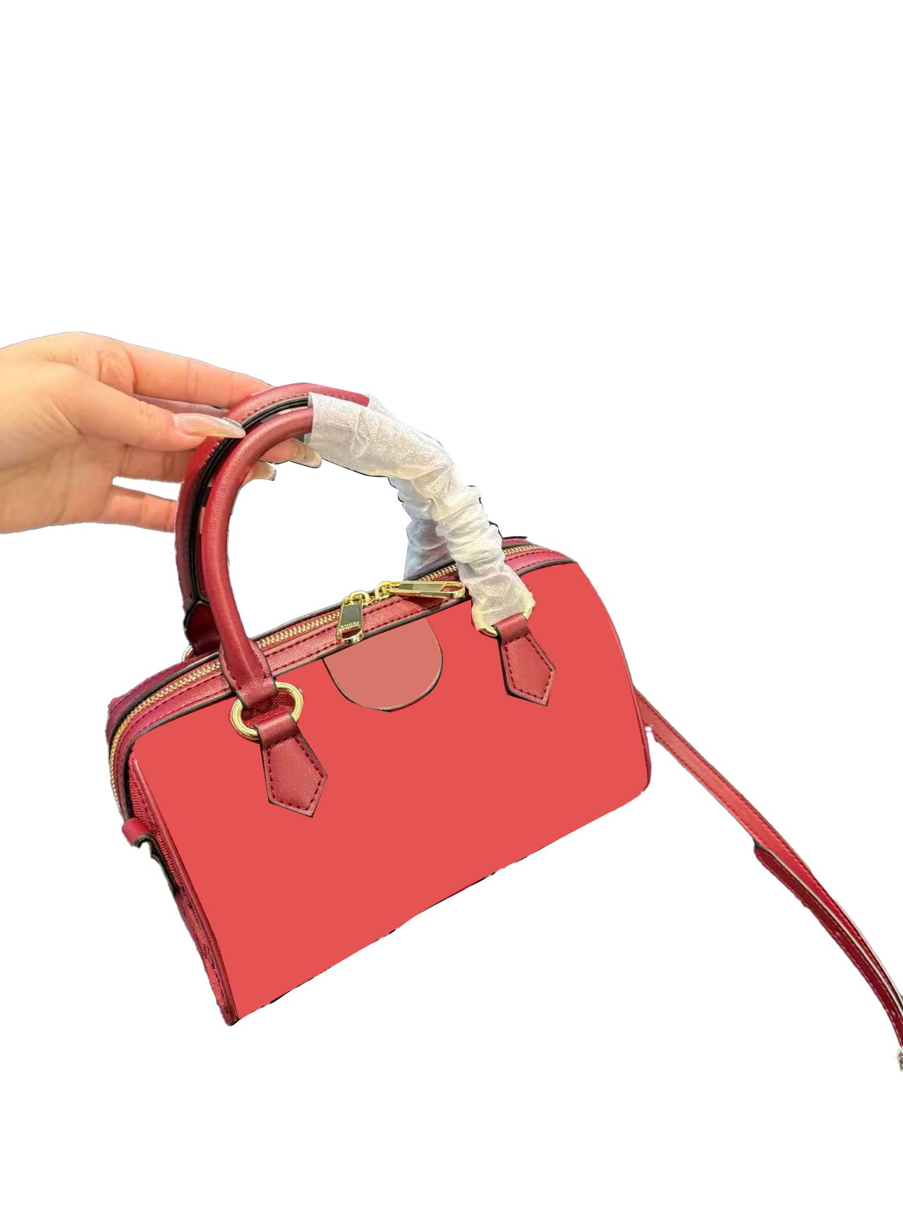 Red Bag& Red Heel Sandals