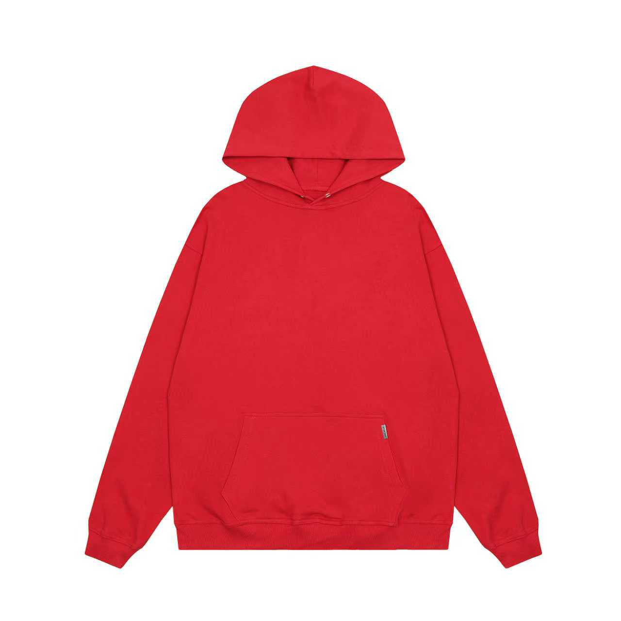 Men's Printed Loose Fleece Hoodie
