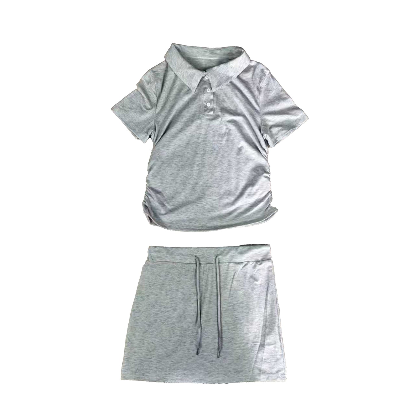Short-Sleeve Top + Shorts