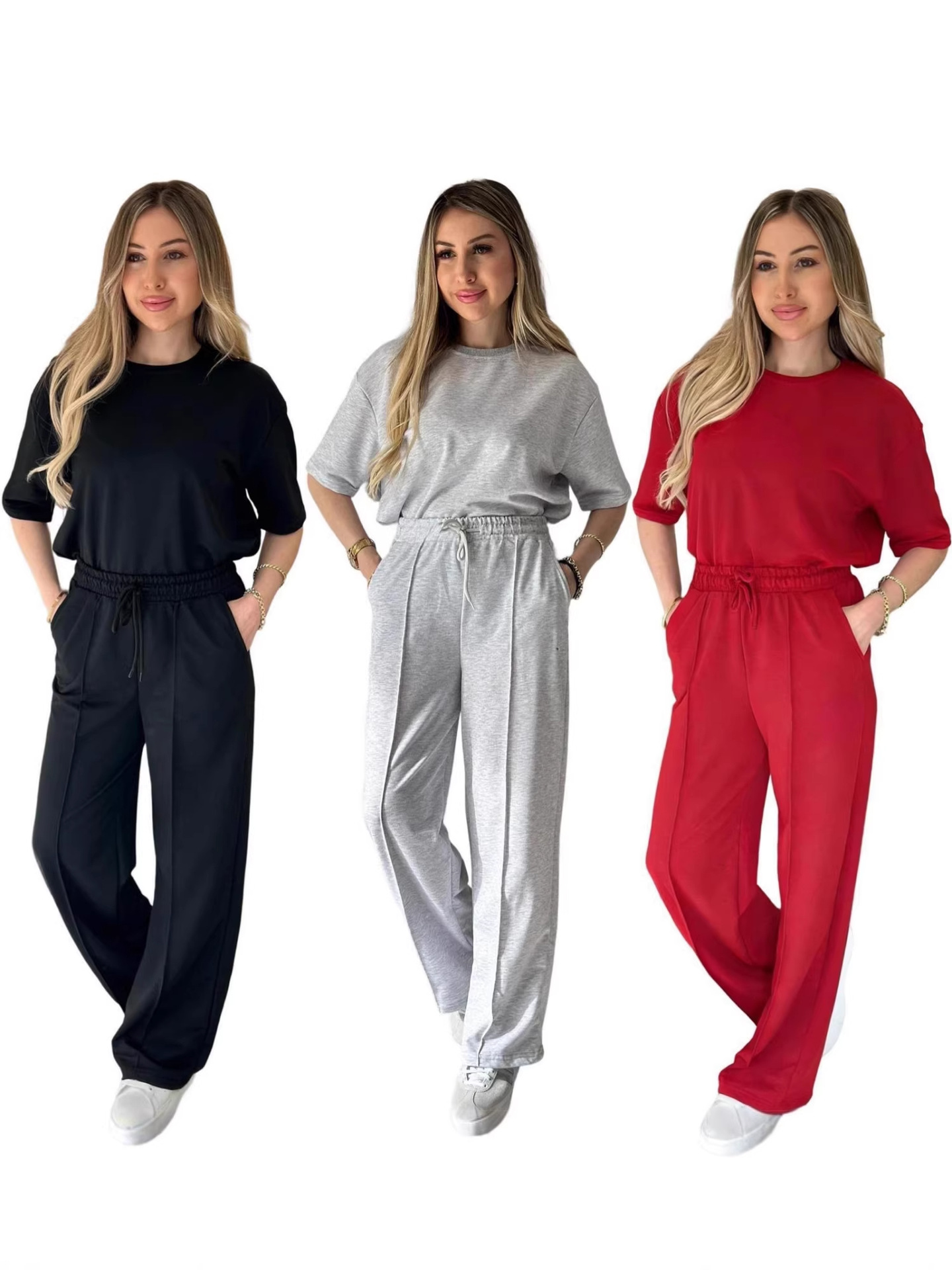 Short-sleeved +Pants Set