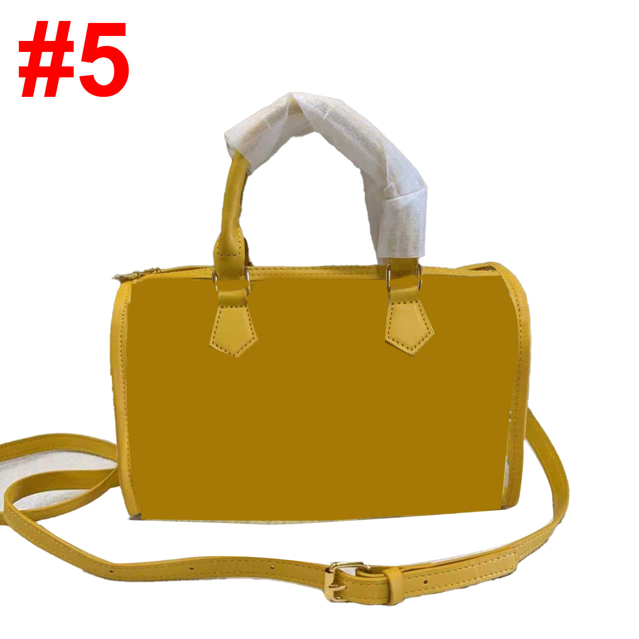 Transparent pillow bag