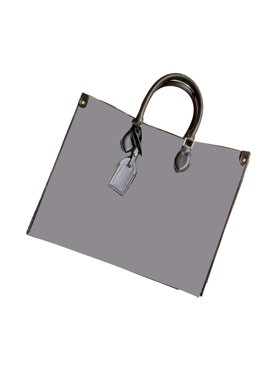 Black Tote Bag&Slippers Set
