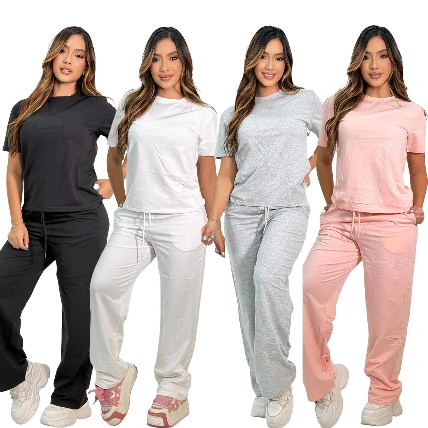 Short-sleeved +Pants Set