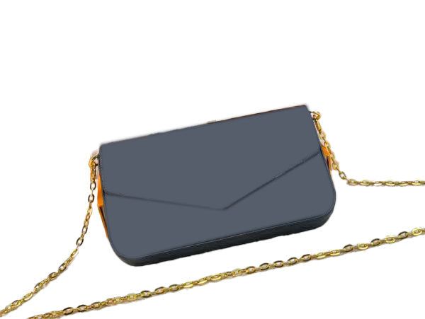Black Bag&Slippers Set