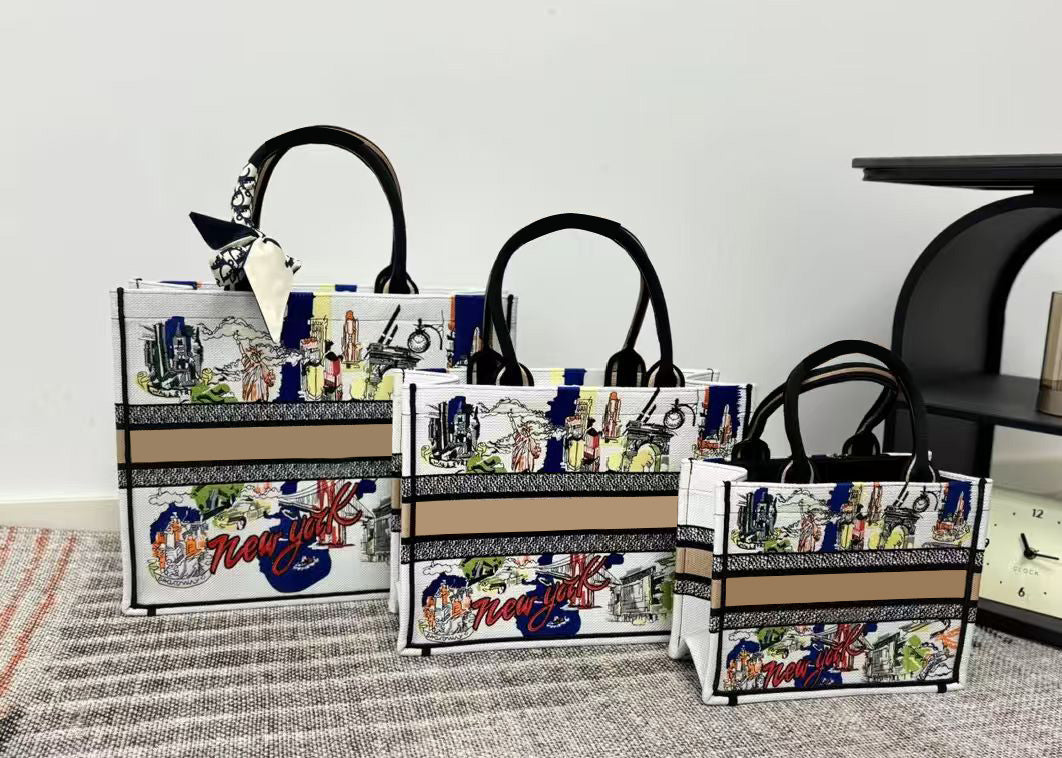 Embroidery Tote Bag