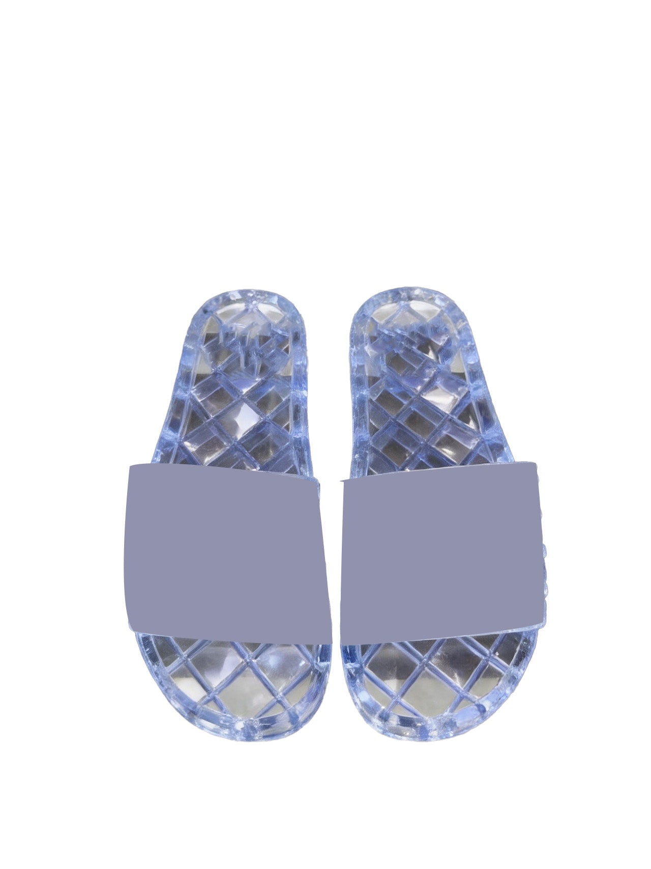 Transparent summer shoes