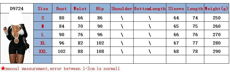 Sexy Deep V Hollow Lapel Neckline Cutout Jumpsuit