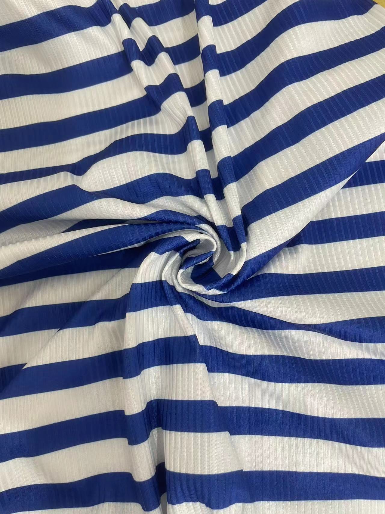 Backless Striped Halter Romper