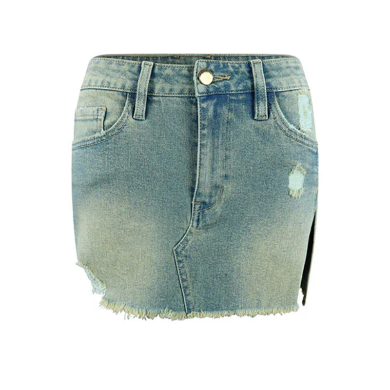 Casual stretch denim outfit