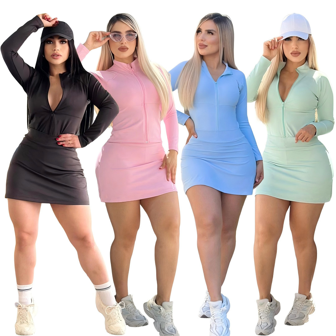 Top and Skirt Set