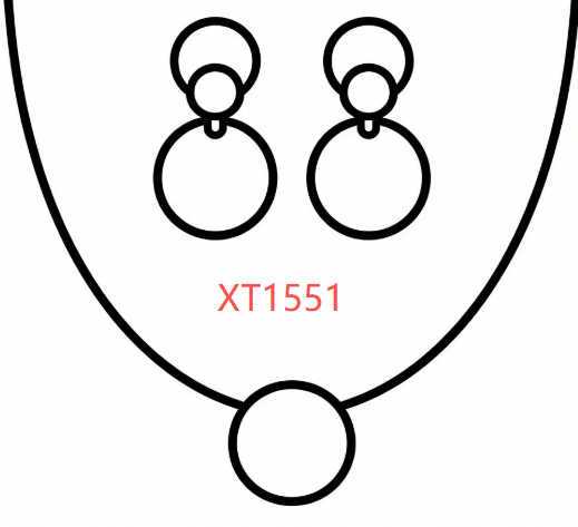 Earring and Necklace Set(XT1551)