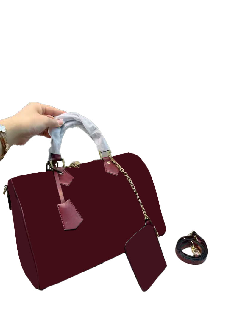 Red Speedy Bag&Sneakers