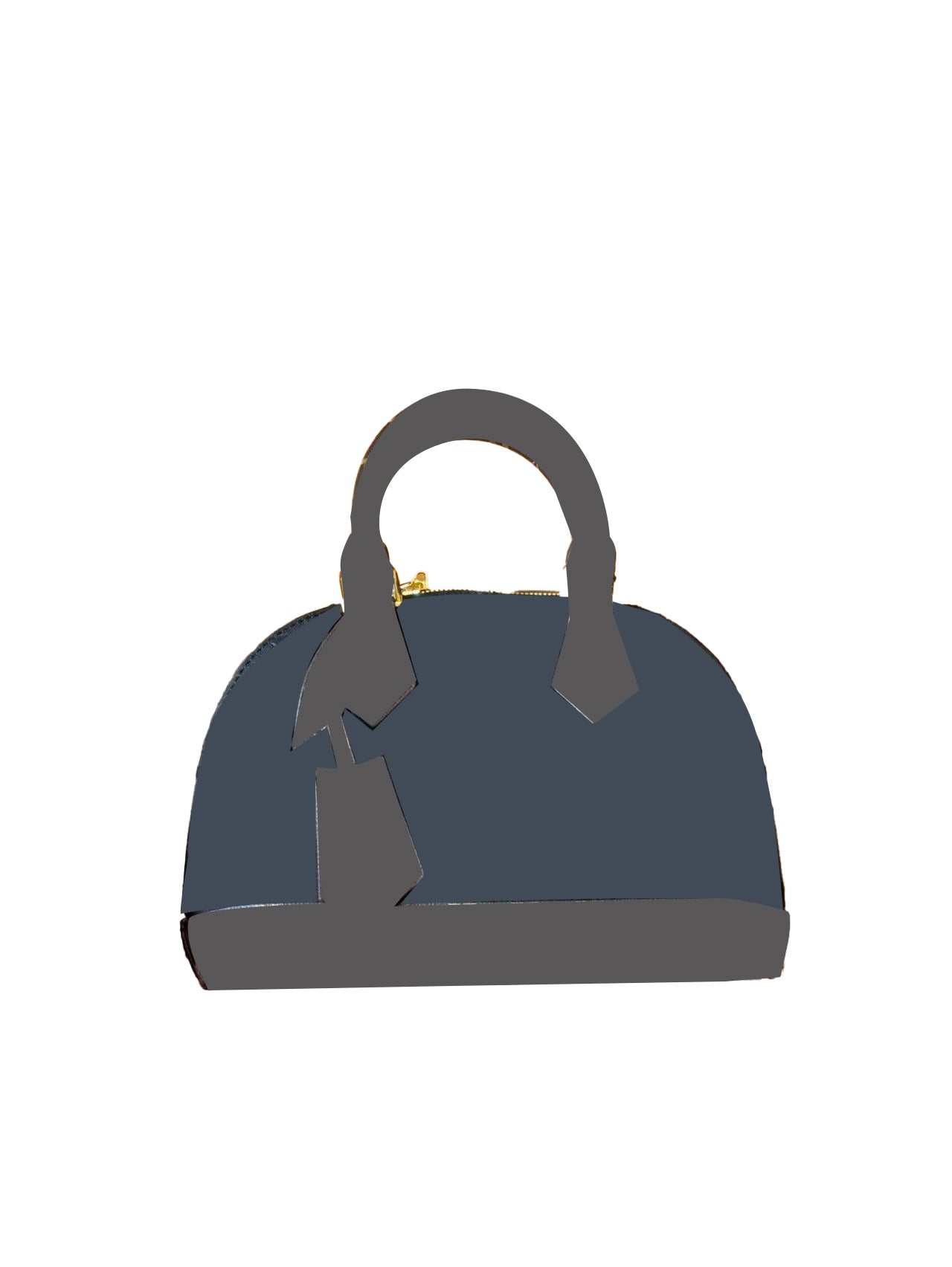 Printed Slippers And Bag