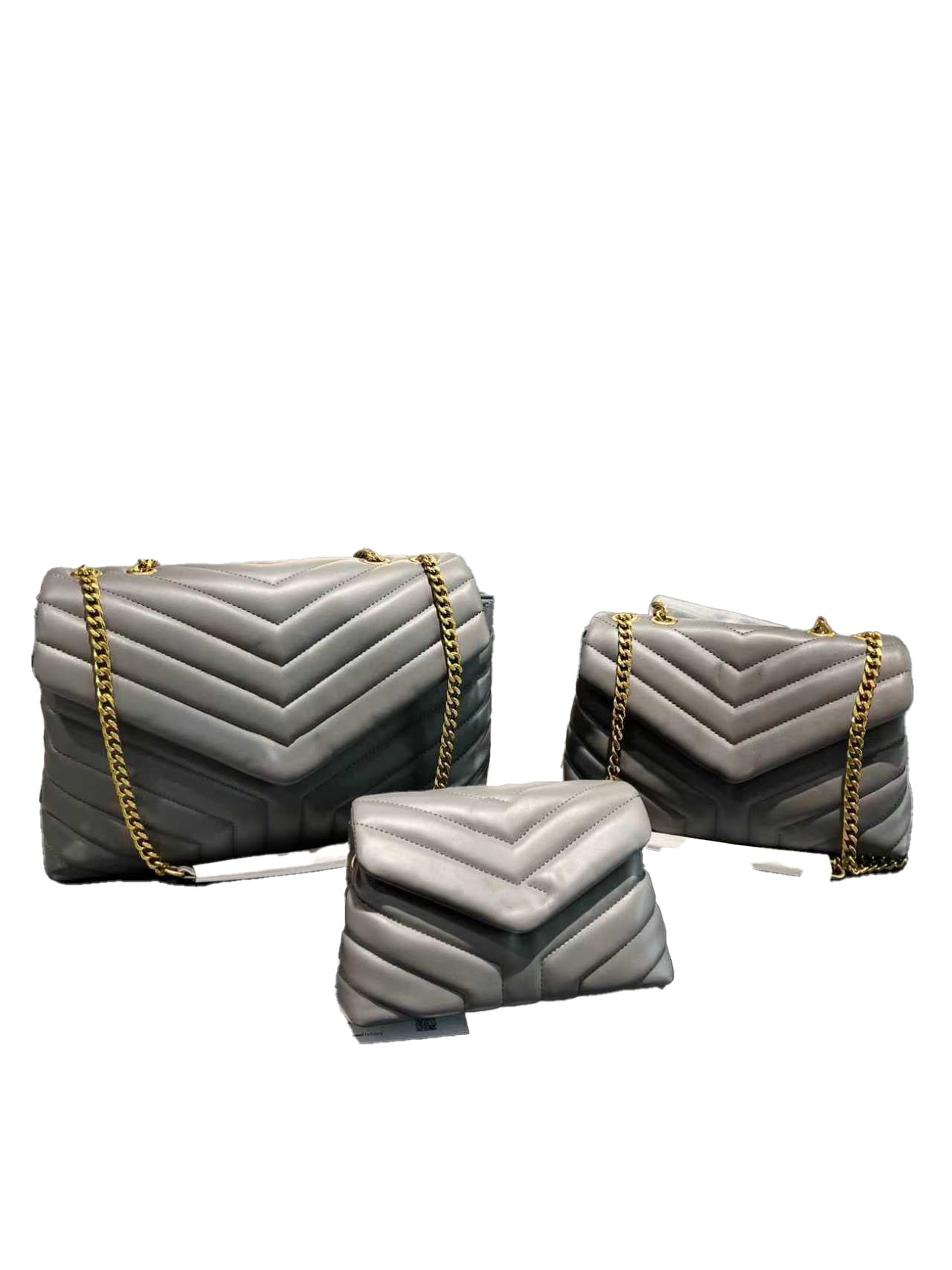 Crossbody &Shoulder Bag(Gold Logo)