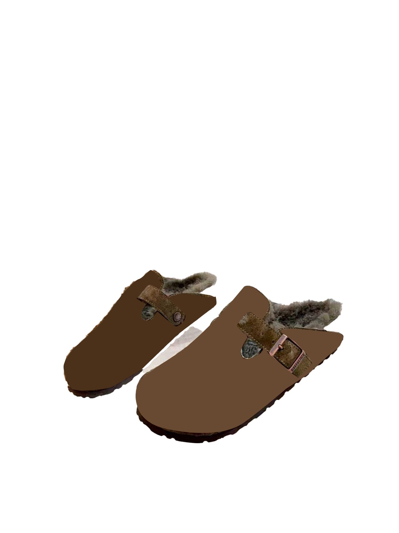Olive Green Slippers and speedy bag