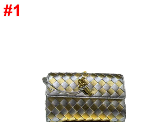 Crossbody woven bag
