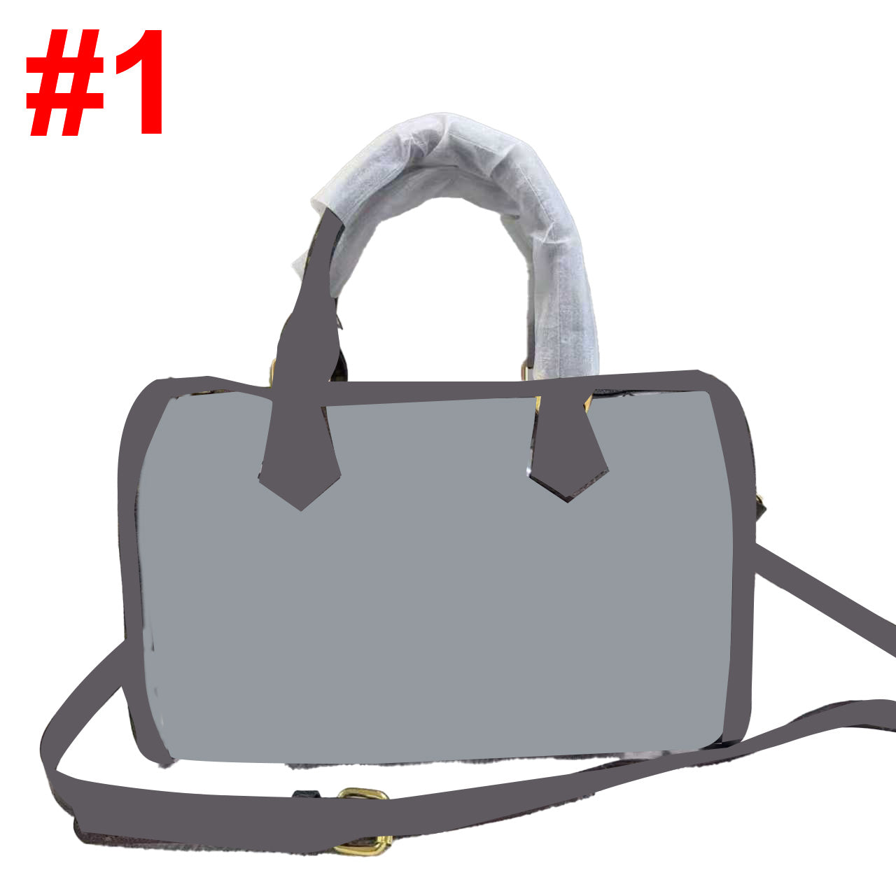 Transparent pillow bag