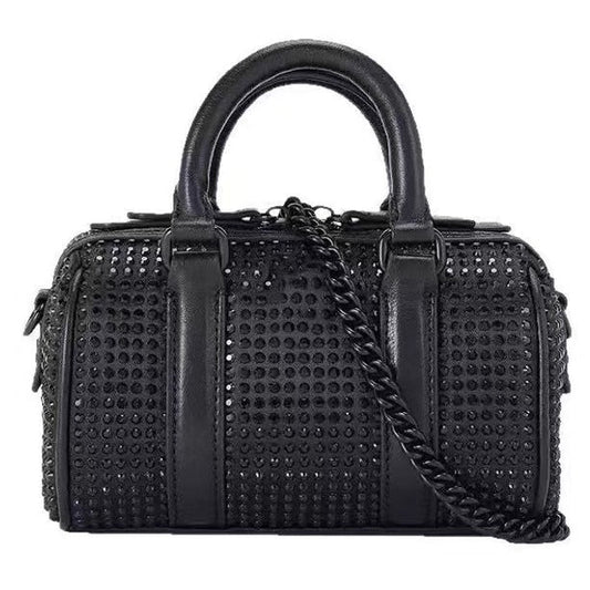 Diamond Quilted Pillow Bag