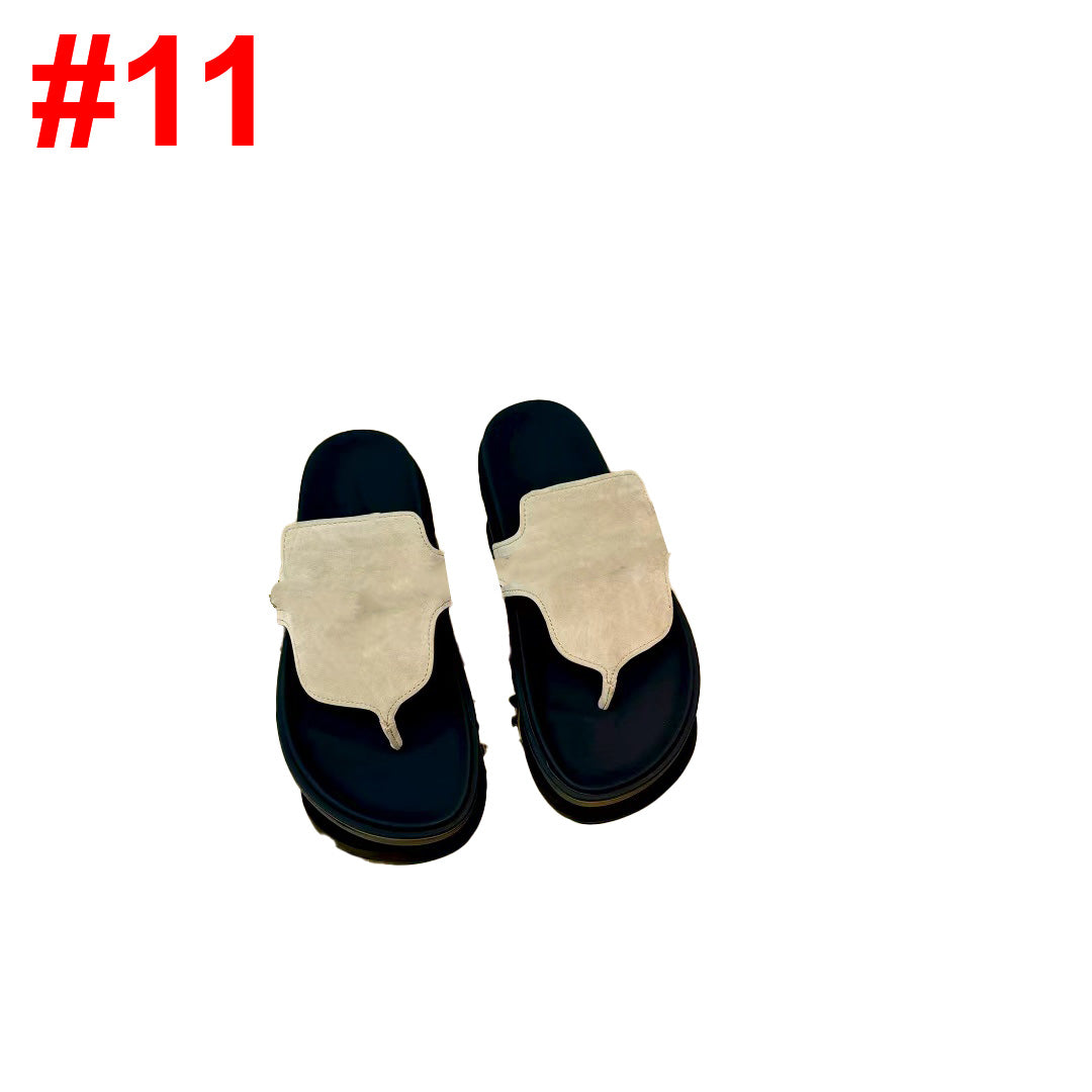 Unisex genuine leather sandals