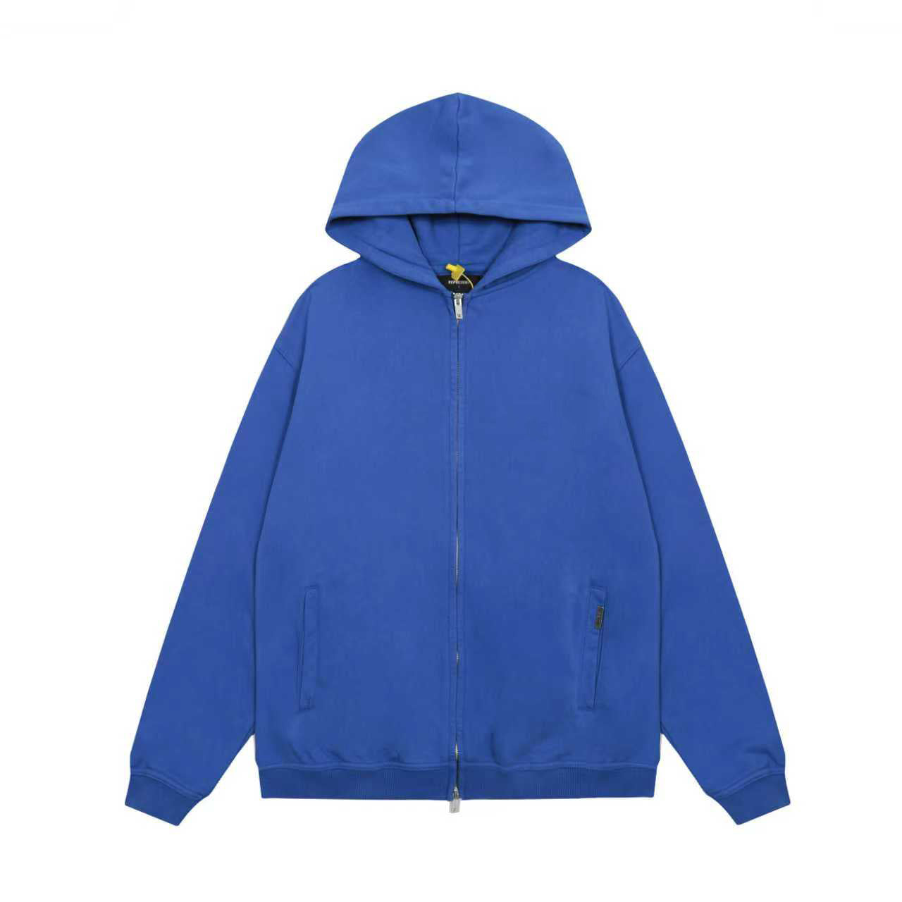 Men's Printed Loose Fleece Hoodie