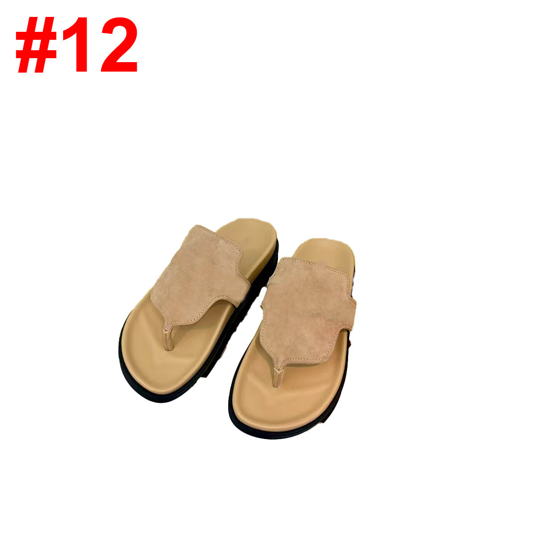 Unisex genuine leather sandals