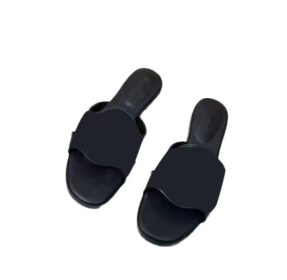 Black Slippers&Bag