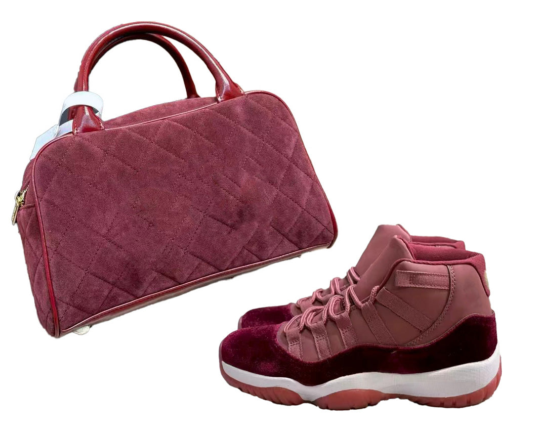 Red Handbag&Sneakers