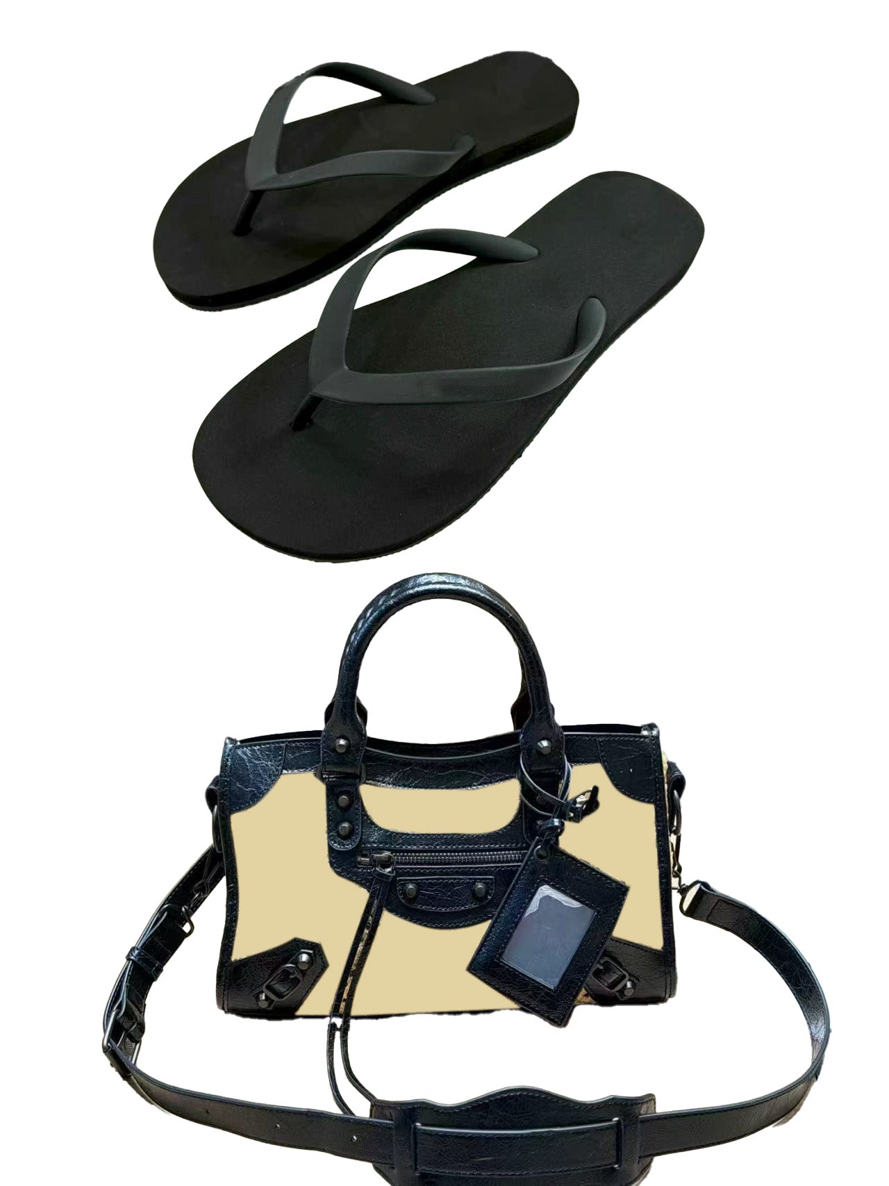 Woven Bag&Slippers