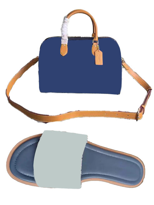 Blue Bag&Slippers