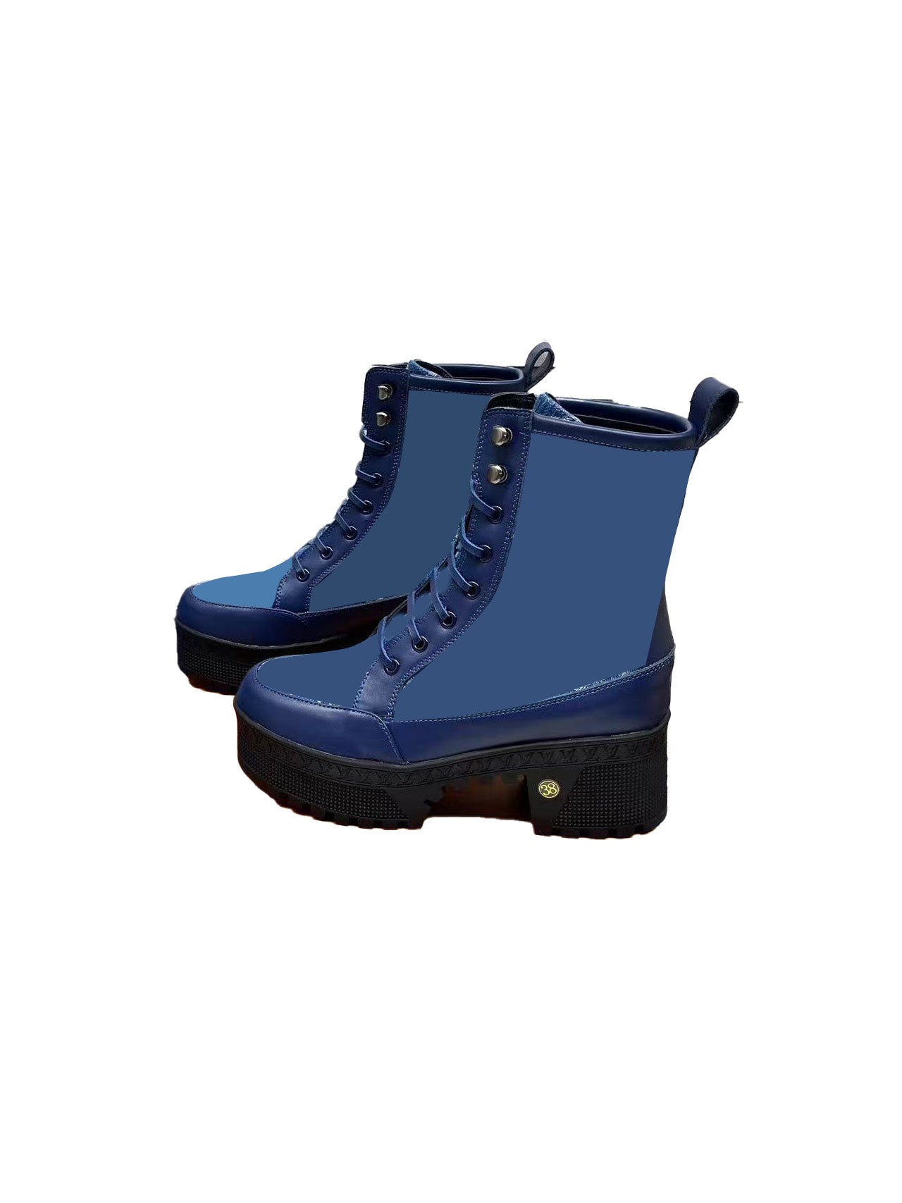 Demin Boots And Bags
