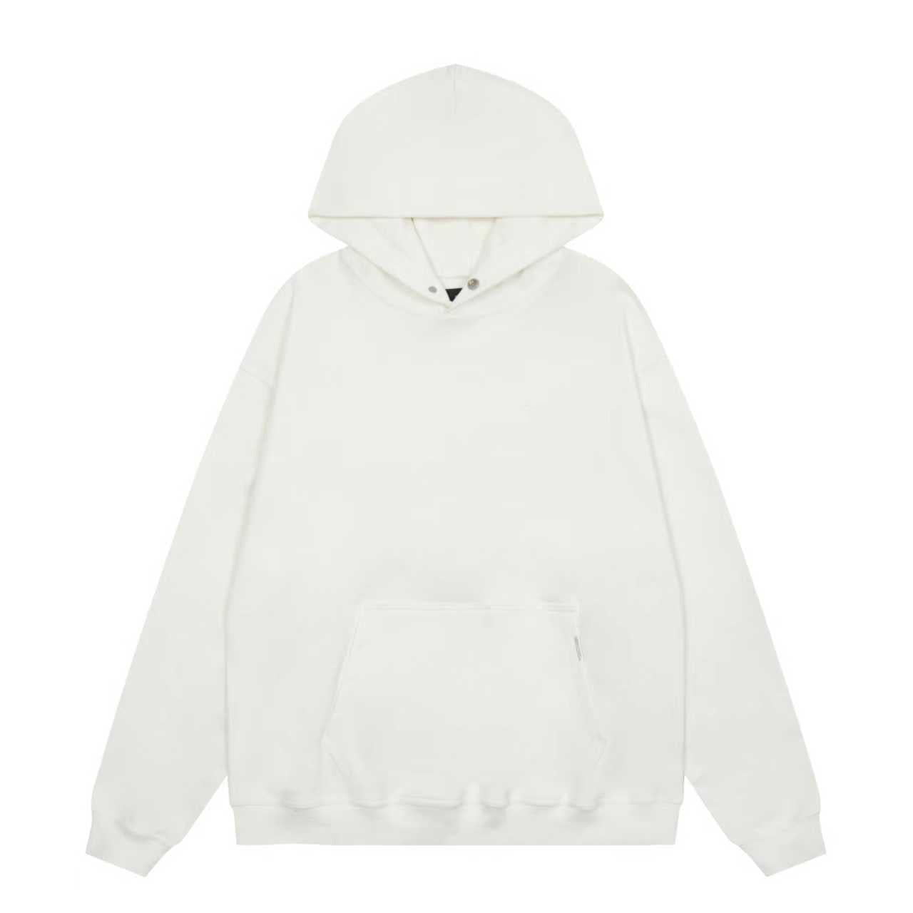 Men's Printed Loose Fleece Hoodie