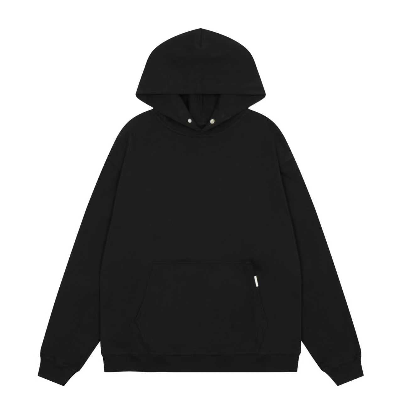 Men's Printed Loose Fleece Hoodie