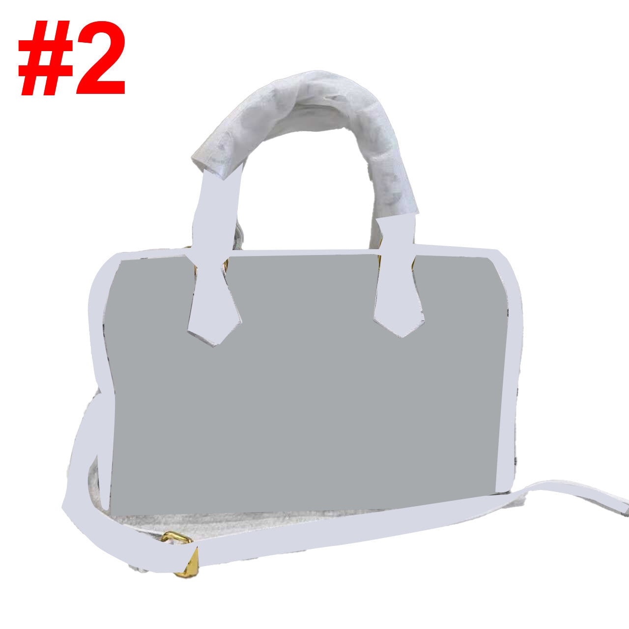 Transparent pillow bag
