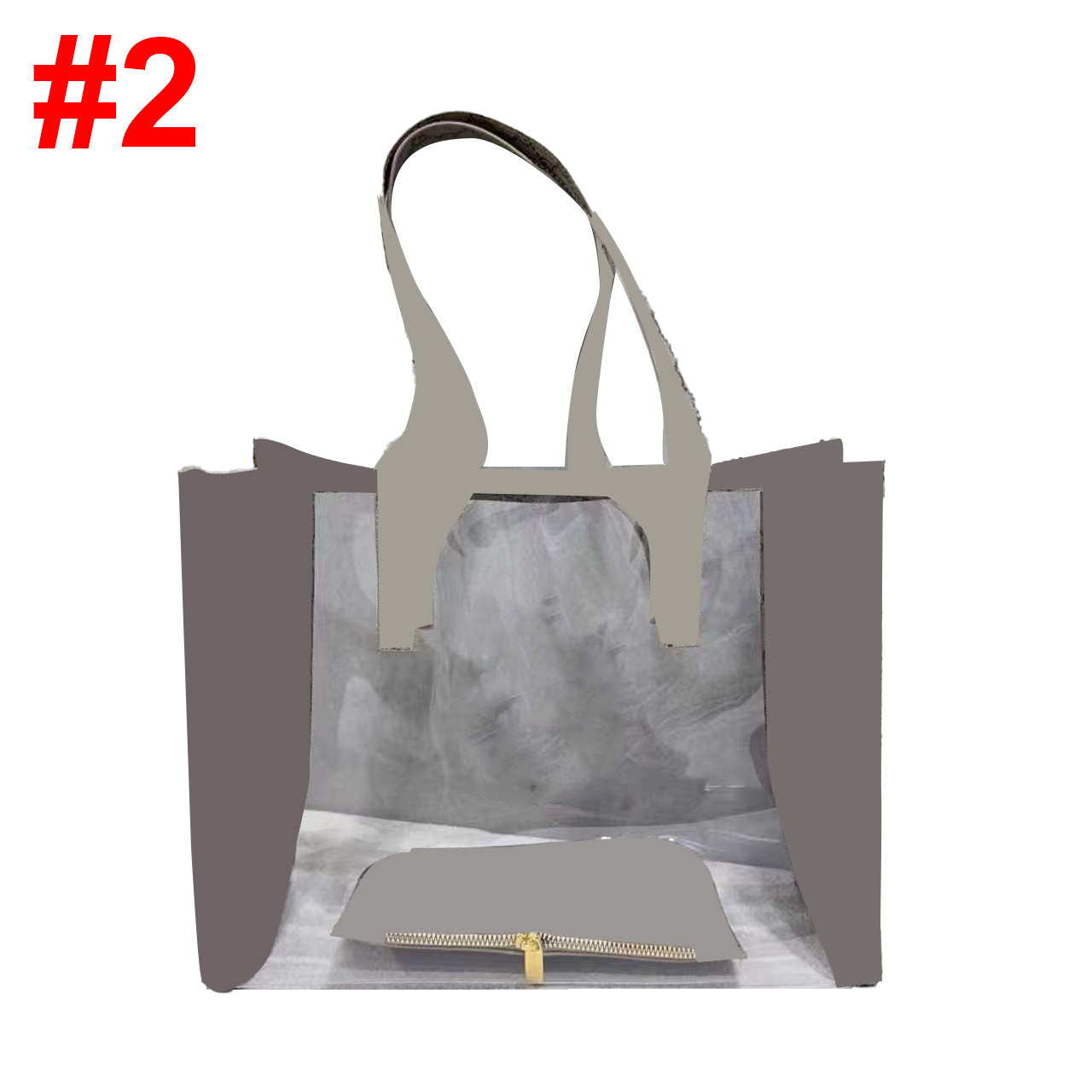 Transparent handbag