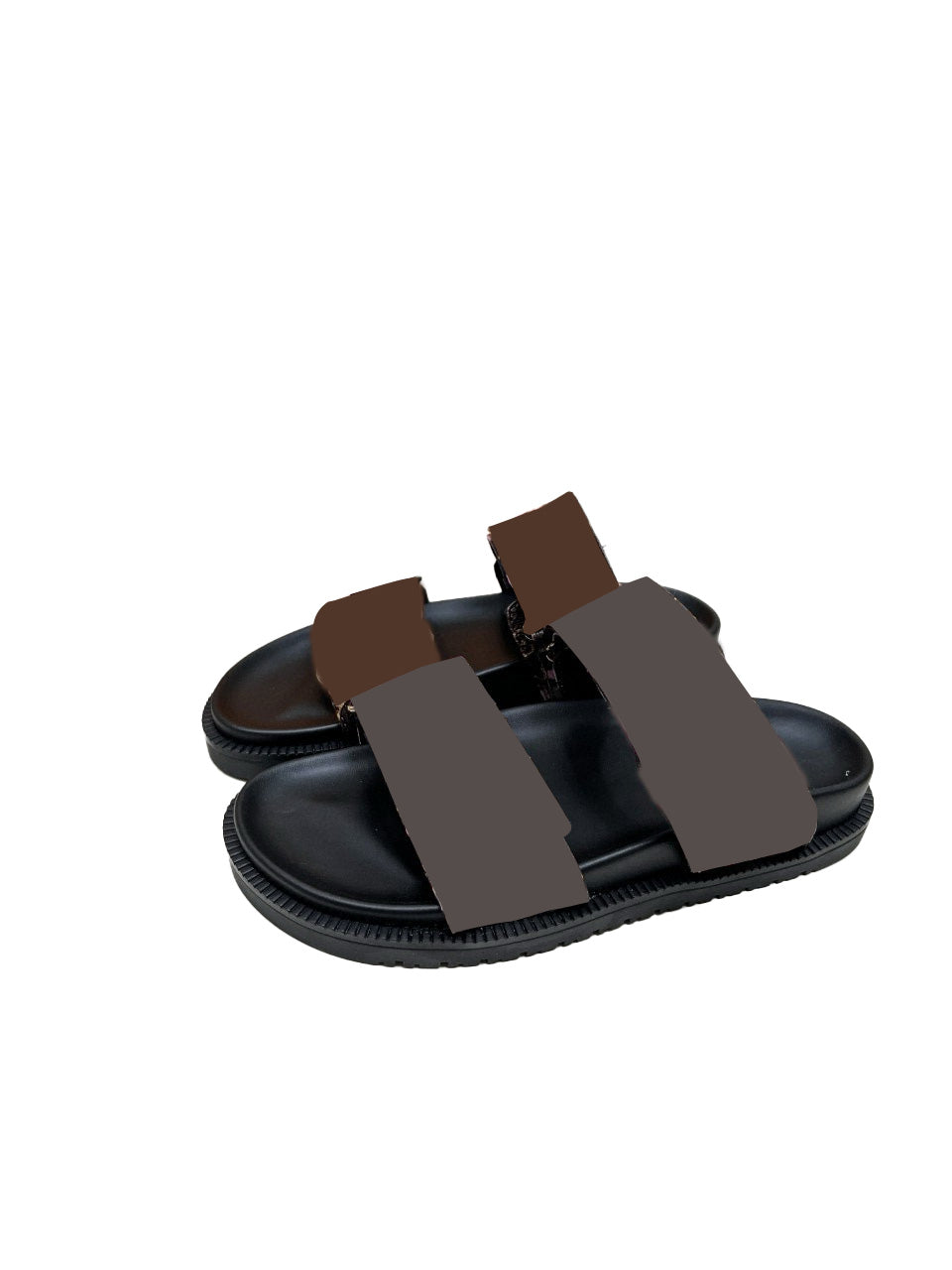 Women's Brown Bag&Slippers Set