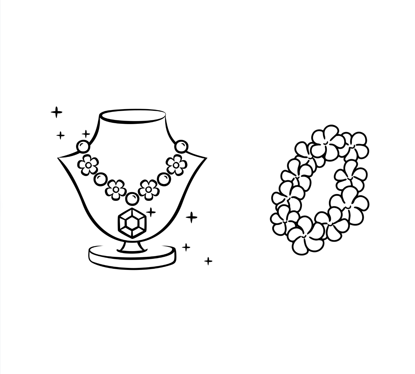 Bracelet and Necklace Set