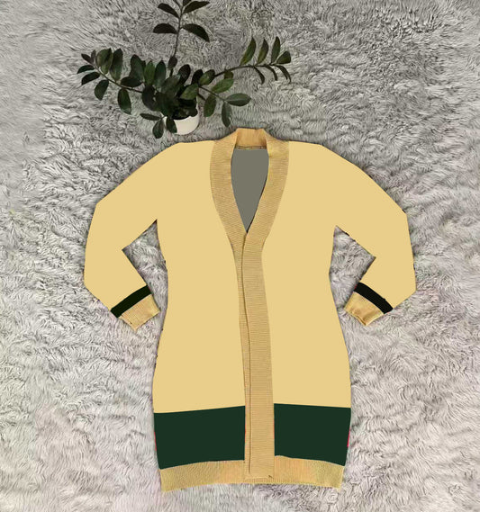 3Colour Fashion Sweater Cardigan