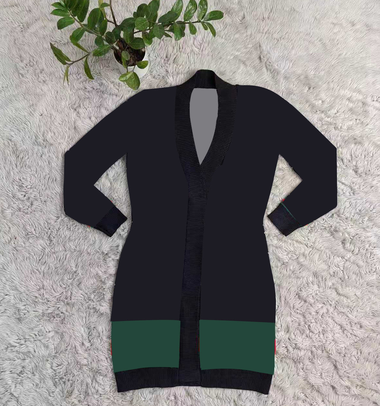 3Colour Fashion Sweater Cardigan