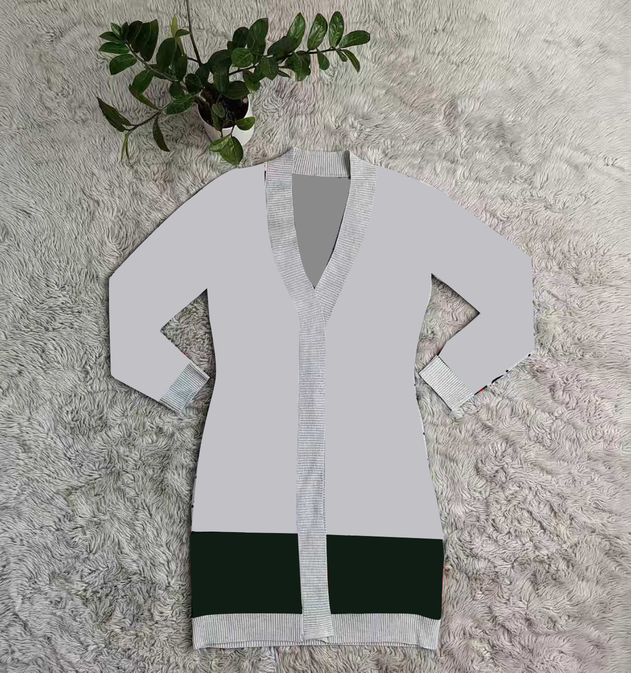 3Colour Fashion Sweater Cardigan