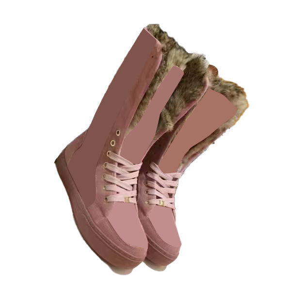 Pink Boots and Bag Set