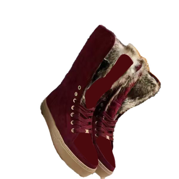 Red Boots and Bag Set