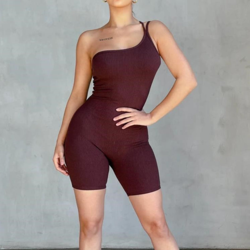 One-Shoulder Bodycon Bodysuit