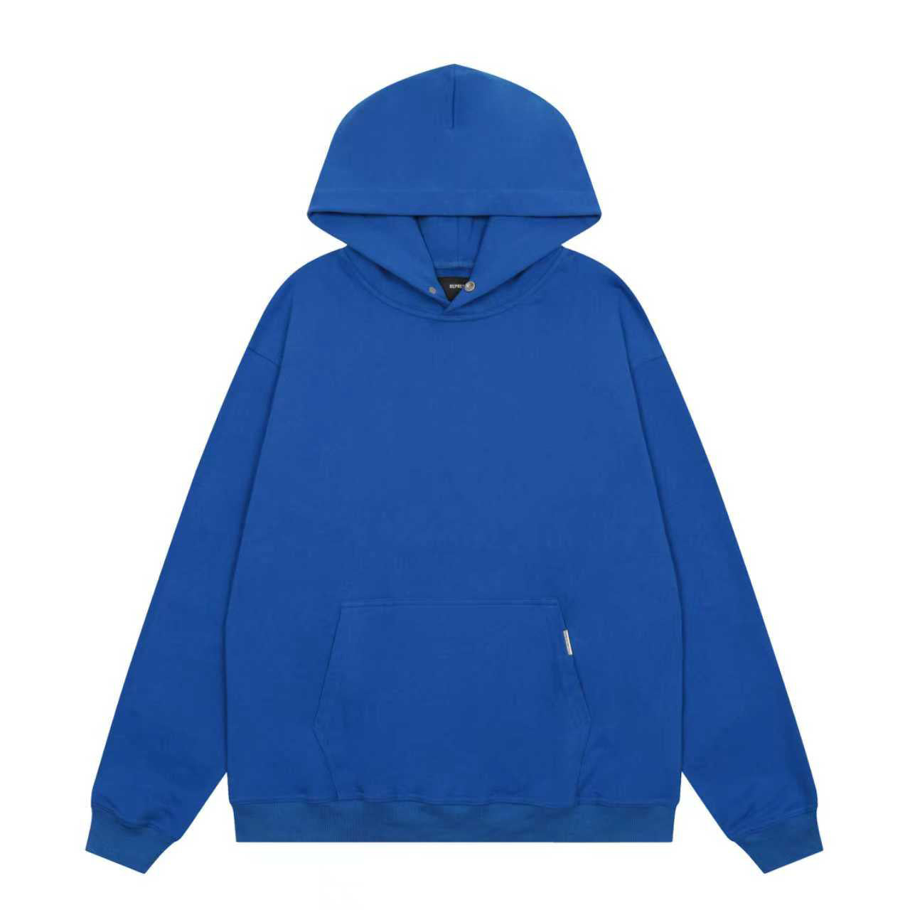 Men's Printed Loose Fleece Hoodie