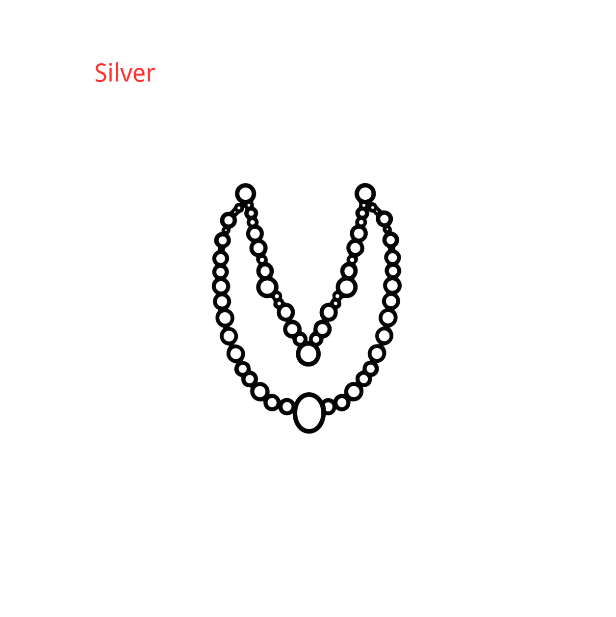 Heart Key Necklace (DE1529)