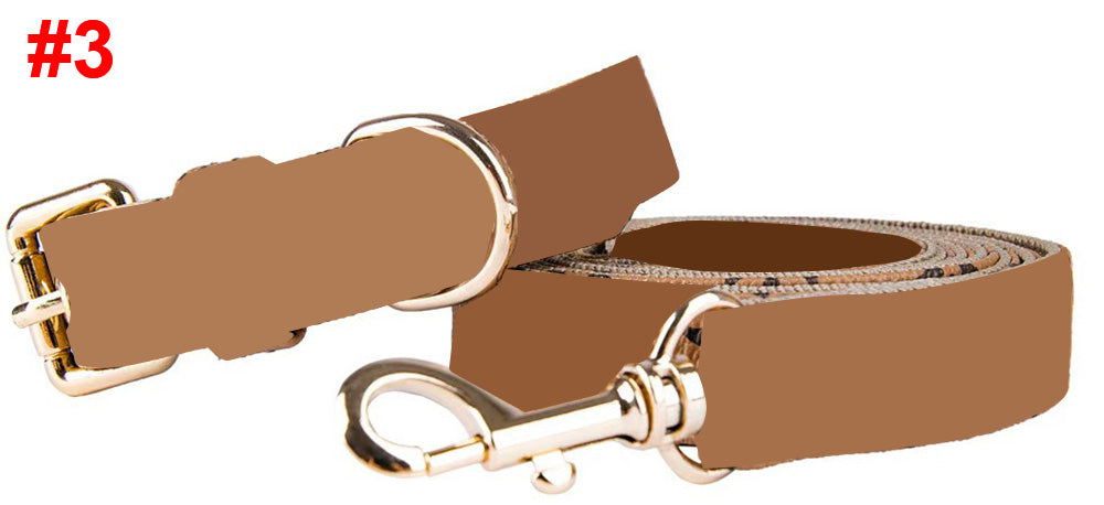 Pet Collar leash Set