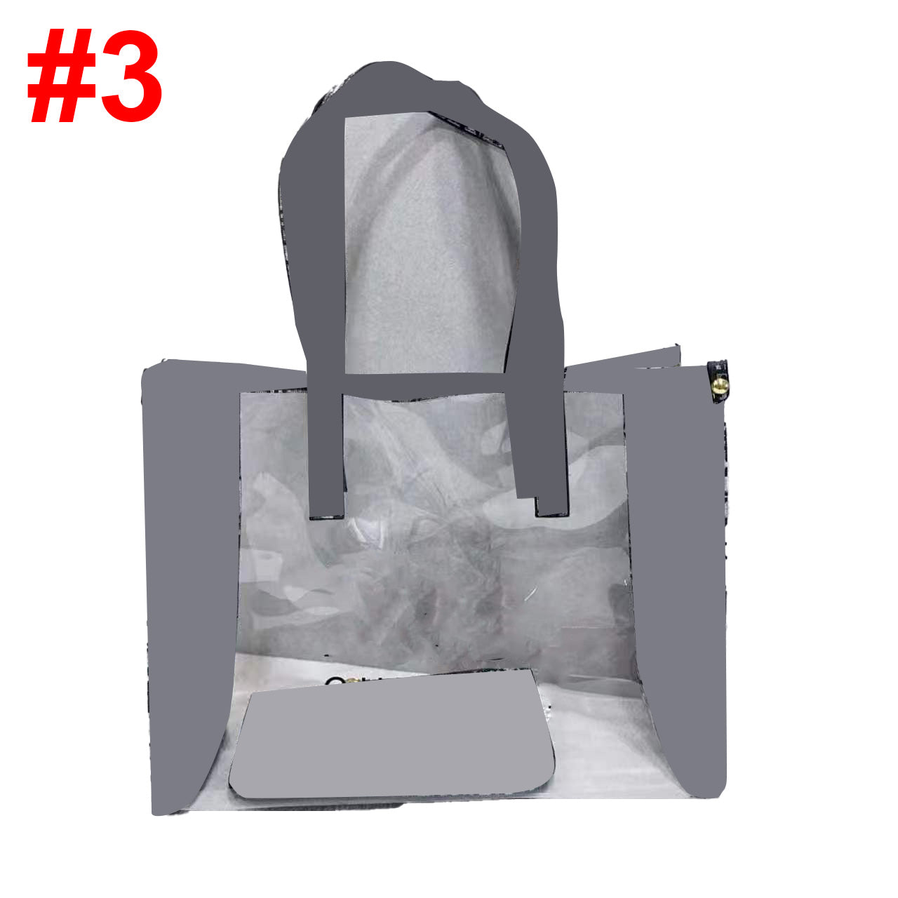 Transparent handbag